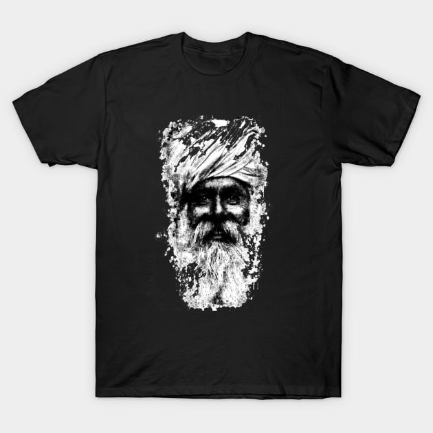 old men art T-Shirt by Shreedigital 